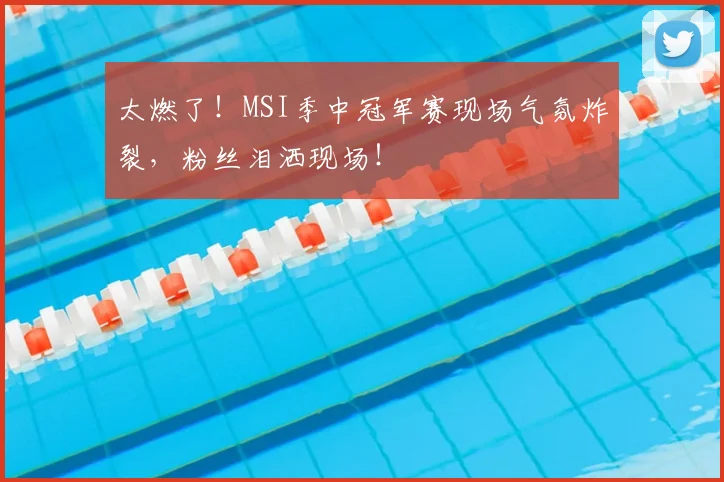 太燃了！MSI季中冠军赛现场气氛炸裂，粉丝泪洒现场！